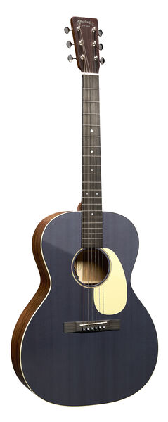 Front of Martin 00L-16E Blue Denim Guitar image number 0
